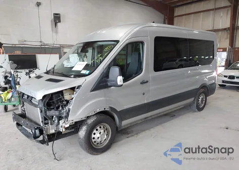 2021 Ford Transit-350 Passenger Van Xlt из США, поврежденный, VIN 1FBAX9CG9MKA15625